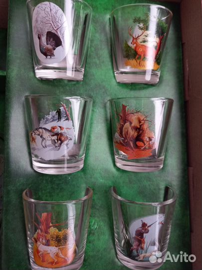 Новый подарочный набор графин и стопки