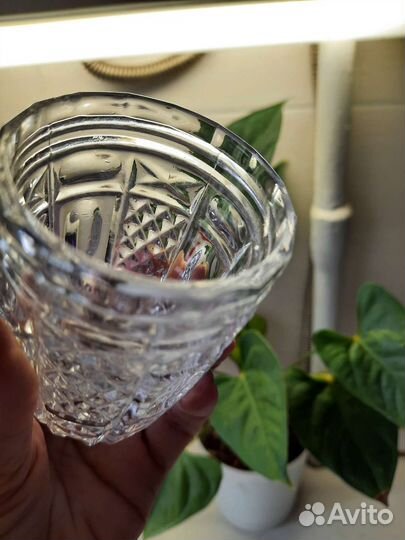 Хрустальные стопки, рюмки СССР