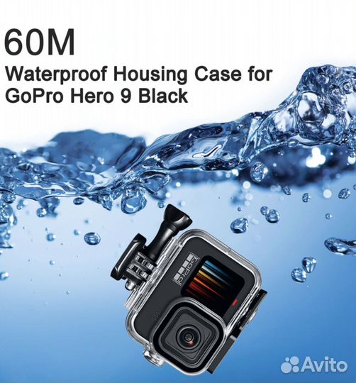 Комплект аксессуаров для GoPro 11 10 9 для дайвинг