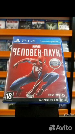Игры ps4 человек паук