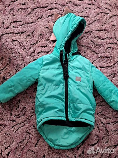 Куртка парка для девочки 92 98