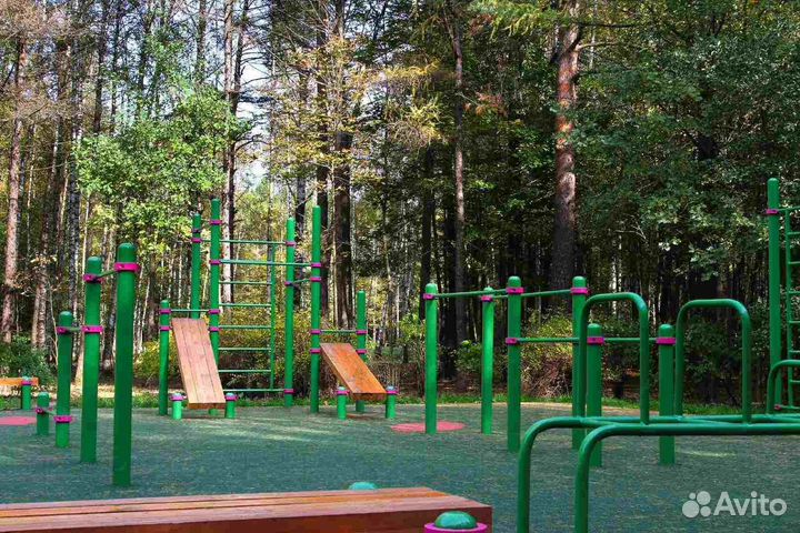 Спортивные Площадки Шведская стенка, качели