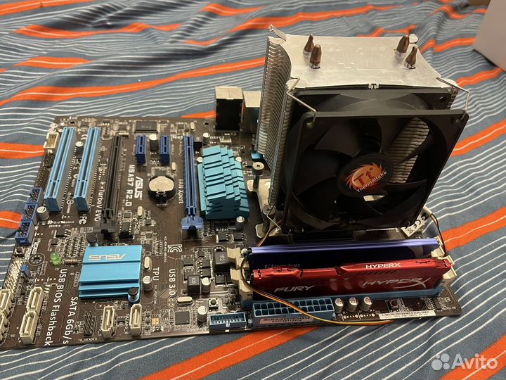 Комплект Amd 8320,Asus m5a97,ddr3 12gb