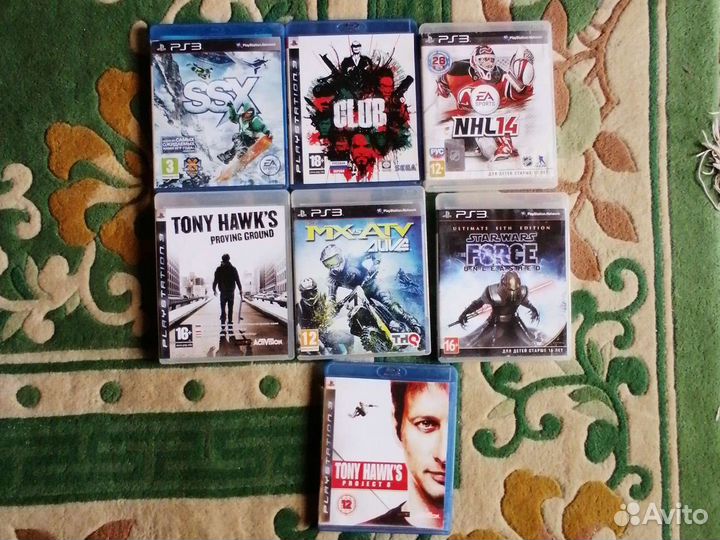 Диски лицензионные ps3