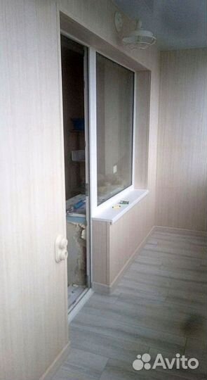 Отделка и остекление балконов в рассрочку