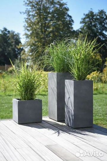 Производство кашпо из архитектурного бетона