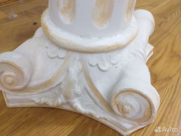 Подставка для цветов гипсовая