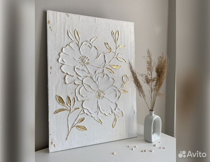 Текстурная картина 50х70см