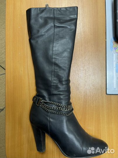 Сапоги женские натуральная кожа 36