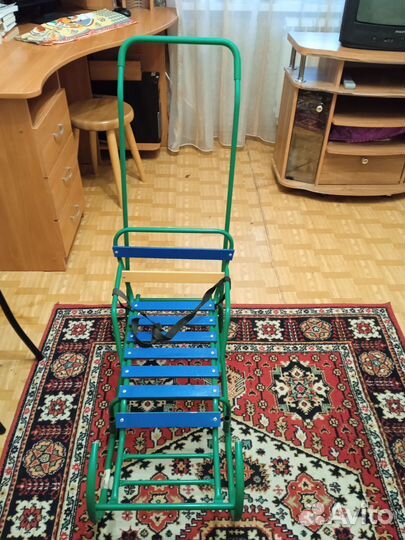 Коляска санки