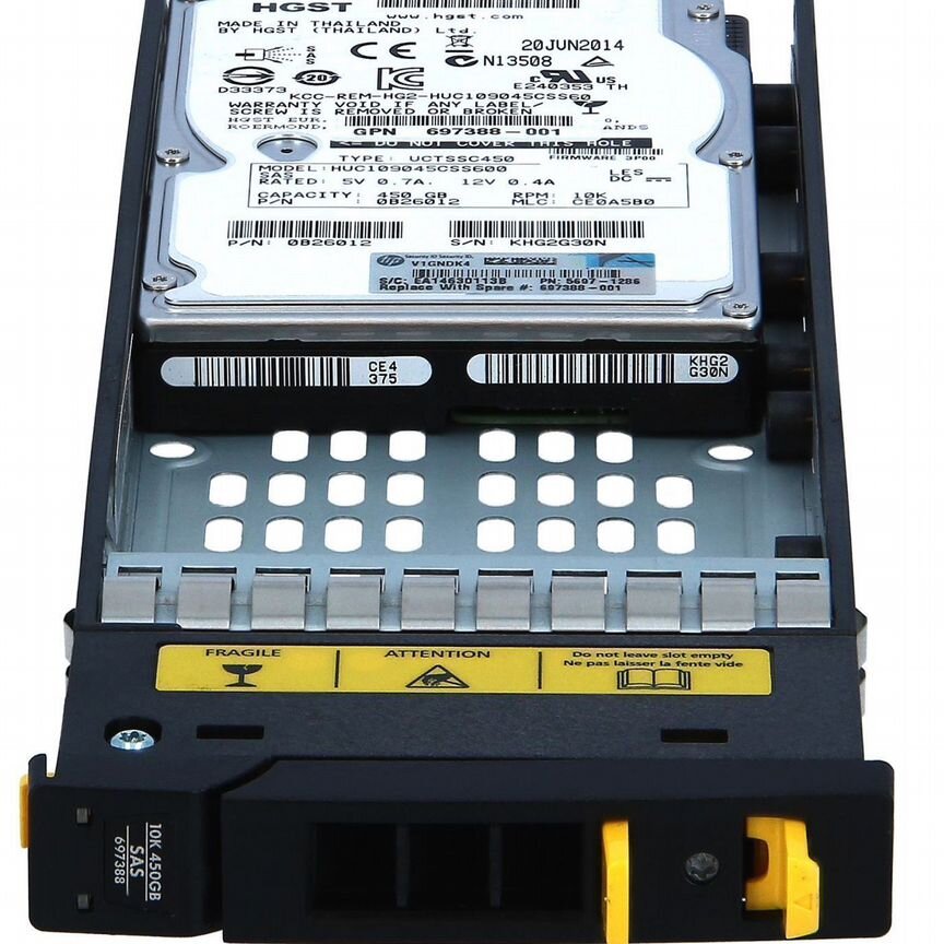[HUC109045CSS600] Жесткий Диск Hp 3par 450gb 2.5 Huc109045css600