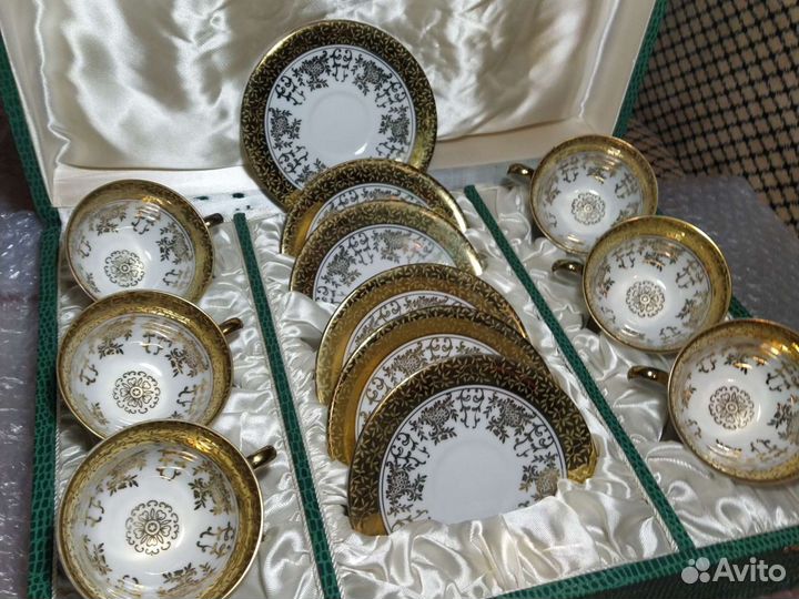 Фарфоровый кофейный набор Bavaria привезен из Евро