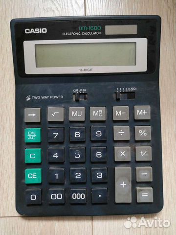 Калькулято�р Casio dm-16000