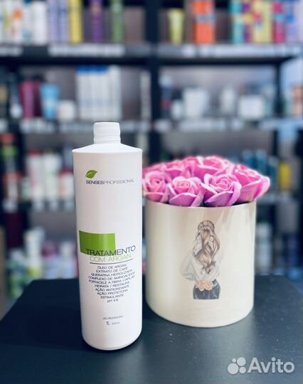 Кератин для выпрямления волос Senses Argan