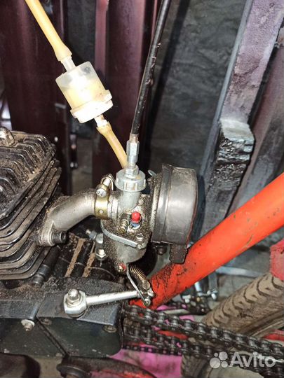 Продам велосипед с двигателем