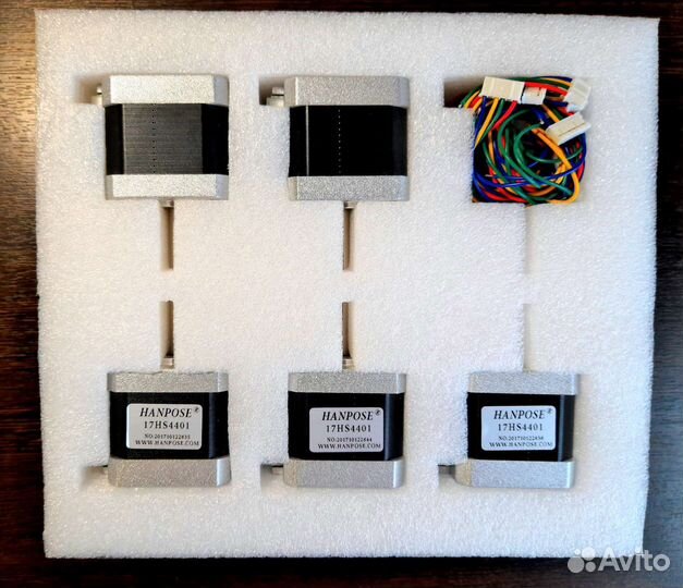 Шаговый двигатель nema 17 Hanpose (17HS4401)