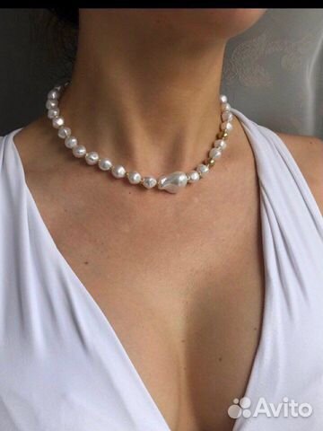 Цепочка чокер украшение колье