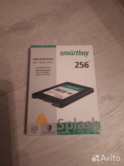 SSD диск SmartBuy Splash 256 гб