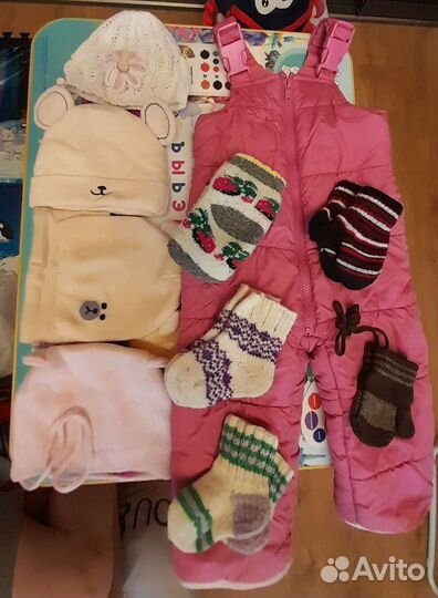 Вещи пакетом на девочку р68-98