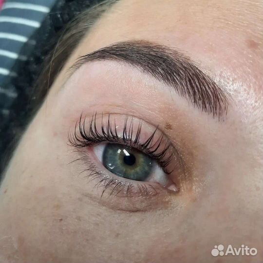 Ламинирование ресниц /оформление бровей