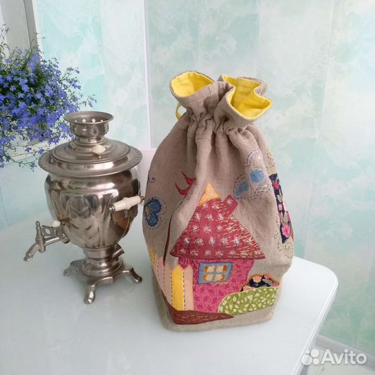 Чехол для самовара ручной работы