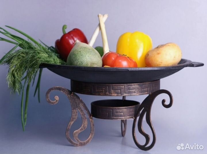 Большой садж чугунный премиум