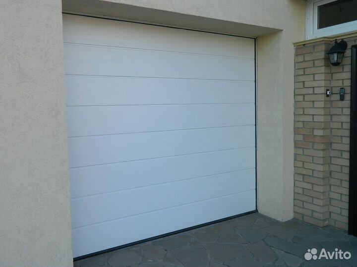 Секционные гаражные подъемные ворота