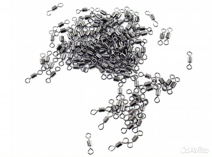 Вертлюги рыболовные № 3 (100 шт.)