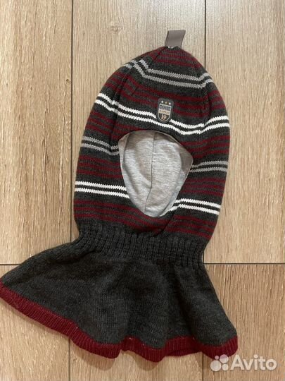 Шапка шлем на мальчика 50