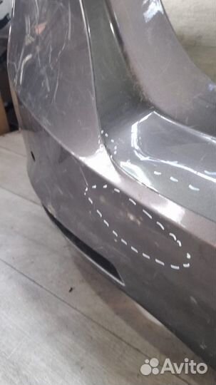 Бампер задний под парктроники Bmw 3 F30 С 2011 По