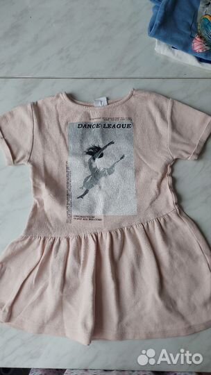 Вещи пакетом для девочки 110 116 122