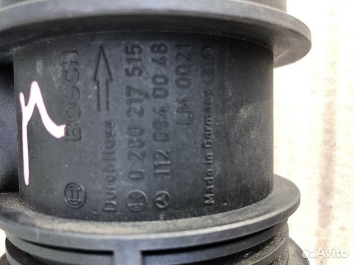 Расходомер воздуха mercedes Benz 211 m112