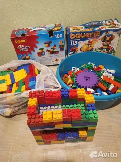 Лего дупло, bauer и др.Наборы и россыпь