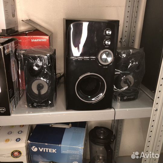 Акустическая система с bluetooth колонка