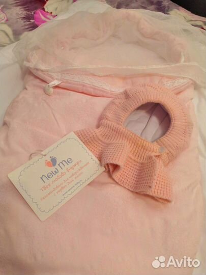 Конверт на выписку для девочки