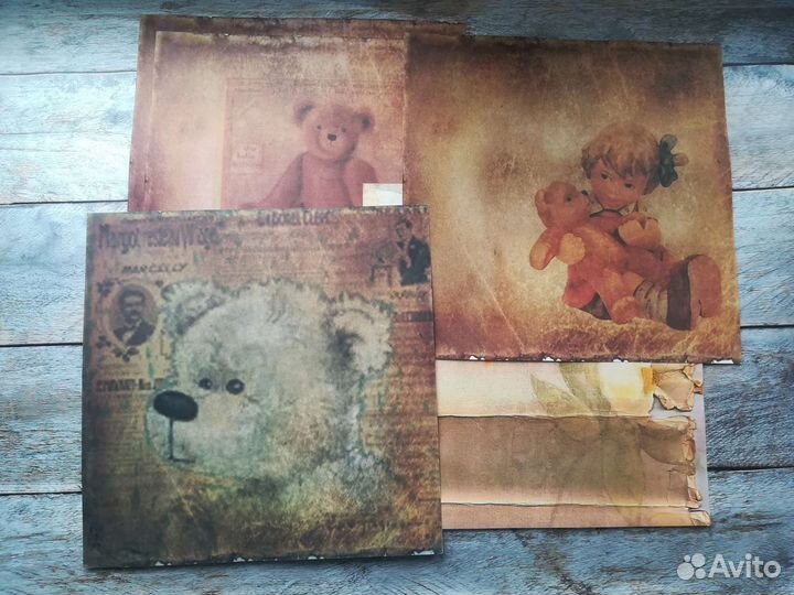 Набор бумаги для скрапбукинга