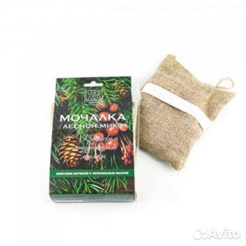 Мочалка с натуральным мылом Лесной микс