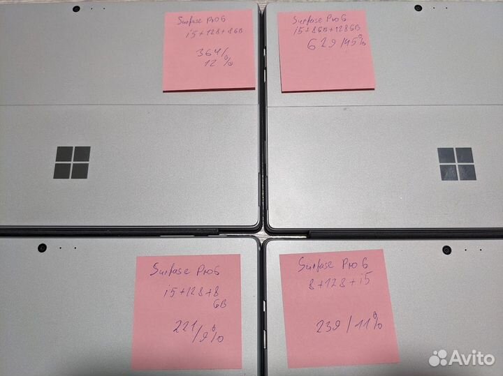 Microsoft Surface Pro 6 i5 128gb 8gb