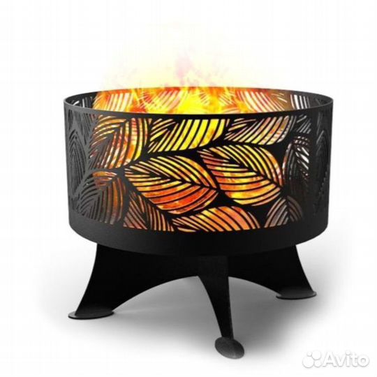 Гриль чаша черная 90см