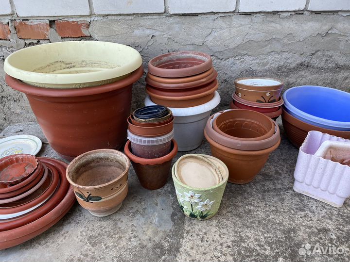 Горшок для цветов бу