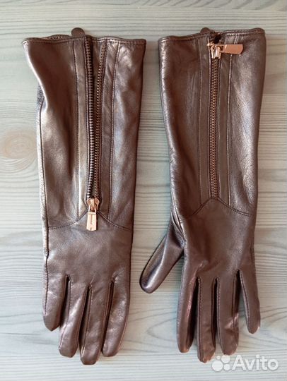 Перчатки женские натуральная кожа новые