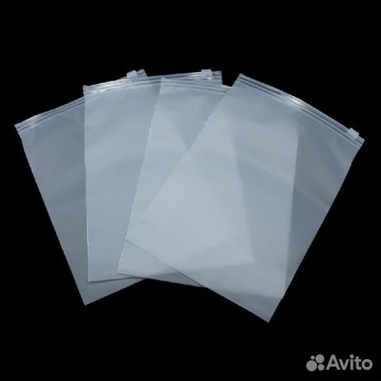Пакет Zip Lock Зип лок 30*40 60 мкм прозрачный