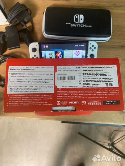 Nintendo switch oled прошитая чип