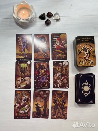 Таро мини Девиантная луна/ Deviant Moon Tarot