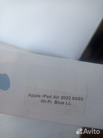 Apple iPad air 2022 64gb wi fi