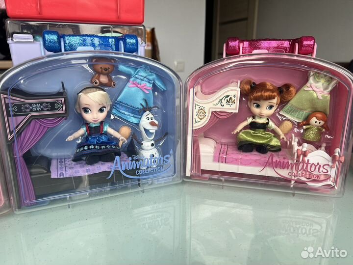 Эльза и Анна дисней аниматорс холодное сердце