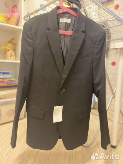 Пиджак новый hm на мальчика 164