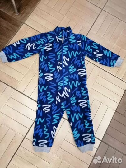 Флисовый комбинезон