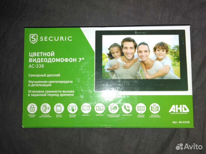 Монитор домофона Securic AC-338