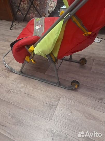 Санки коляска ника
